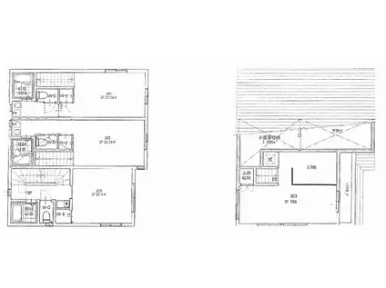 新日桜2号マンション(3DK/2階)の間取り写真