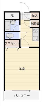 サドラーズウェルズ(1K/5階)の間取り写真