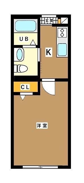 コルサ池袋(1K/2階)の間取り写真