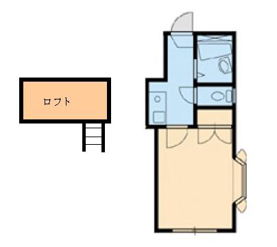 クオリア帯山(1K/1階)の間取り写真