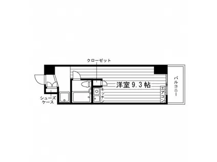 エンフォート高幡(ワンルーム/5階)の間取り写真