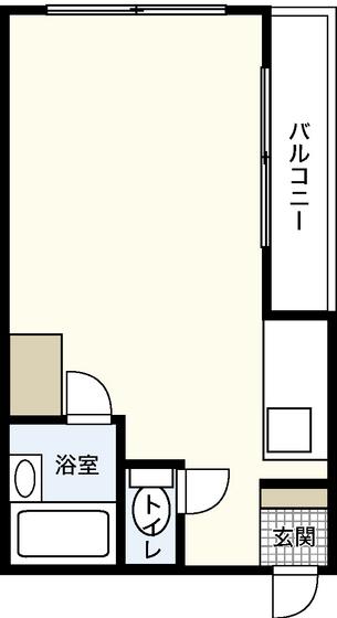 住吉町911ビル(ワンルーム/2階)の間取り写真