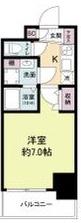 セレニテ難波リアン(1K/9階)の間取り写真