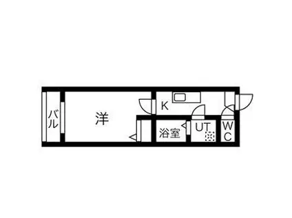 TAKINO HOUSE伏屋(1K/2階)の間取り写真