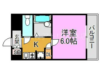 イマザキマンション エヌワン(1K/3階)の間取り写真