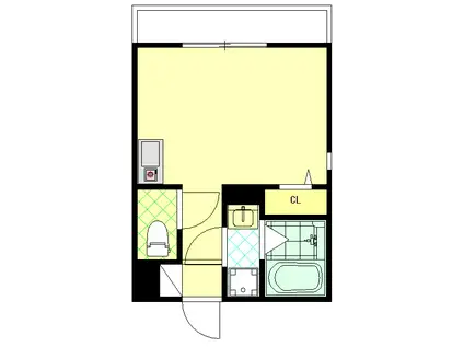 FERIO東向島(ワンルーム/2階)の間取り写真