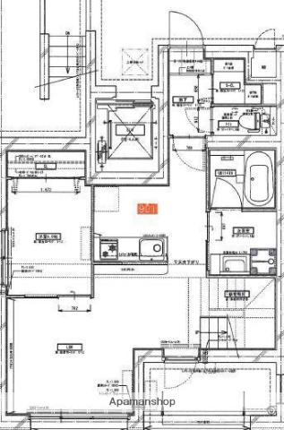 MODERN EIGHT高宮LIETO(3LDK/9階)の間取り写真