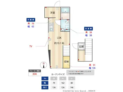 GRANDE MAISON SUGAMO(1LDK/3階)の間取り写真