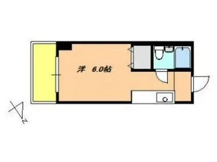 アドラシオン橋本(ワンルーム/7階)の間取り写真