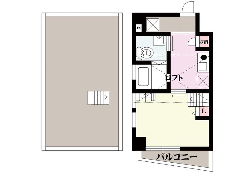 ORIENTCITY南堀江II(1K/10階)の間取り写真