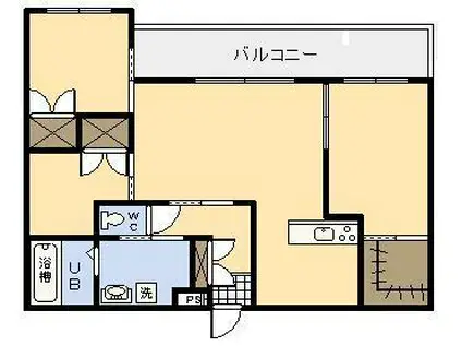アルテマイスター堀川(3LDK/3階)の間取り写真