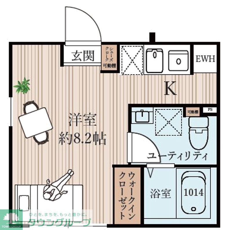 JR山手線 大塚駅(東京) 徒歩3分 5階建 築1年(ワンルーム/4階)の間取り写真