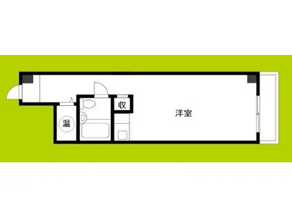 順慶町アーバンライフ(ワンルーム/4階)の間取り写真
