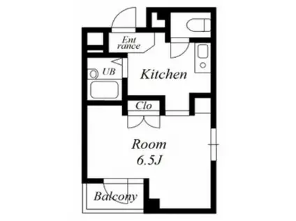 リベルタ椎名町(1K/3階)の間取り写真