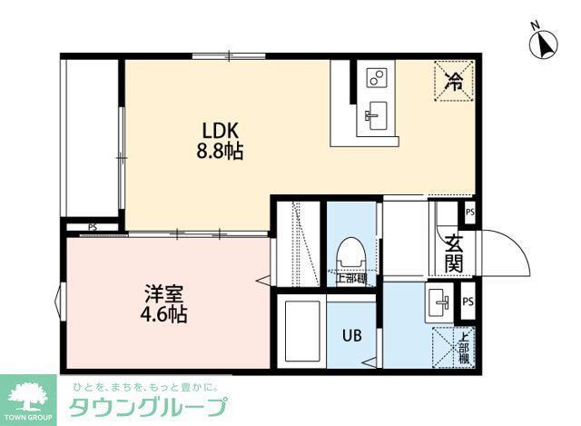ROBOT HOME HOSHIGAOKA(1LDK/3階)の間取り写真
