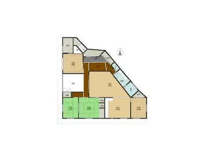 長岡店舗兼用(5LDK/2階)の間取り写真