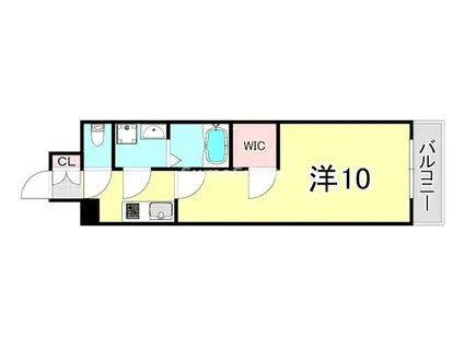 ユニバーサルビル・アネックス(1K/7階)の間取り写真