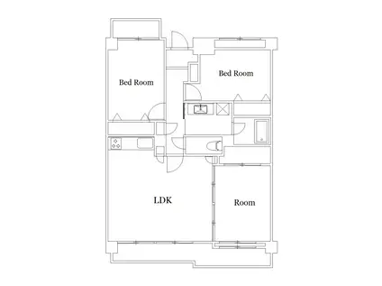 セリゼ雪が谷(3LDK/4階)の間取り写真