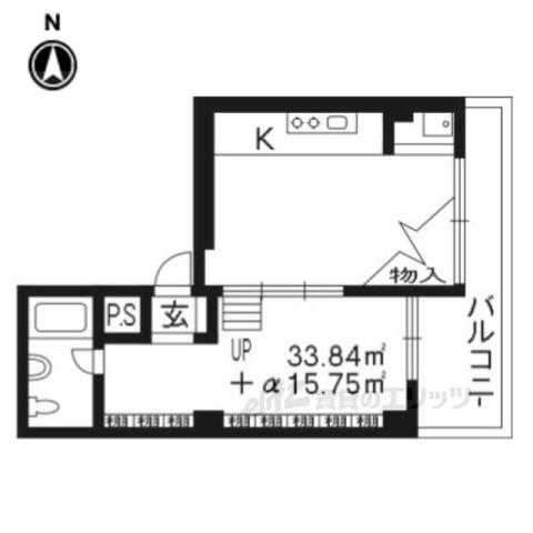 是空HORIKAWA(1LDK/6階)の間取り写真