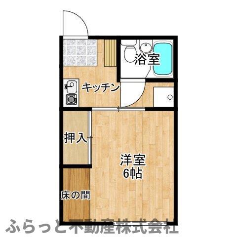 ベースネクサス(1K/1階)の間取り写真