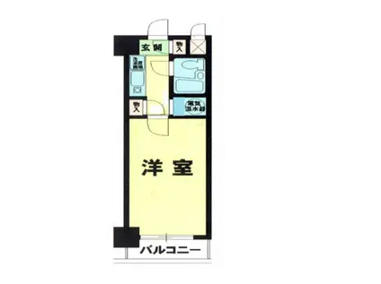 ライオンズマンション川崎第3(1K/5階)の間取り写真