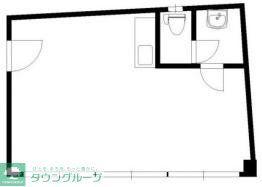 舞鶴T&Kビル(ワンルーム/4階)の間取り写真