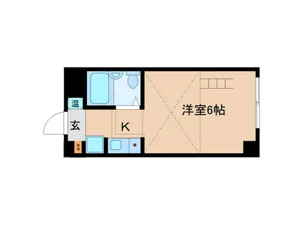 アドバンテージ21(1K/3階)の間取り写真