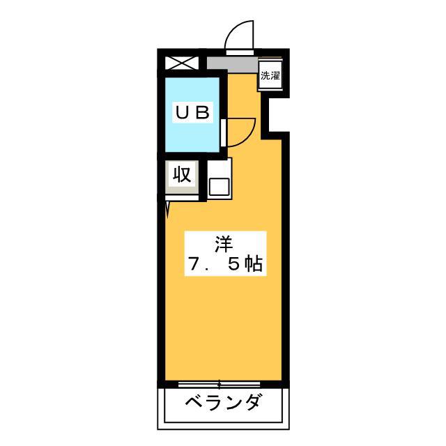 アーバンヒルズ新小岩第2(ワンルーム/2階)の間取り写真