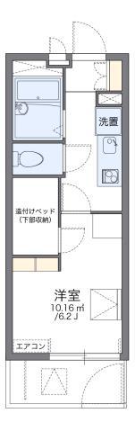 レオパレスソフィア(1K/1階)の間取り写真