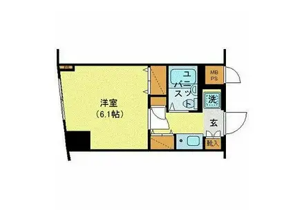 SOCIETY SEASONS(1K/10階)の間取り写真