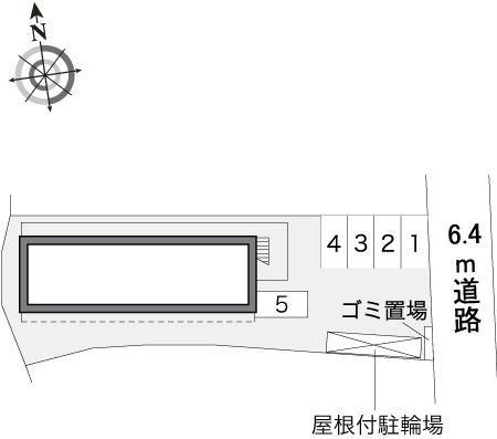 レオパレスプリムローズ(1K/2階)の間取り写真