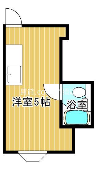 ラパンジール都島(ワンルーム/3階)の間取り写真