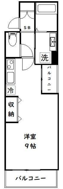 G-HOUSE(ワンルーム/2階)の間取り写真