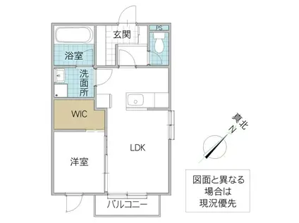 HIGASHI-AKATSUKA TERRACE(1LDK/2階)の間取り写真