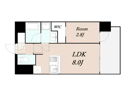 レオンコンフォート十三(1LDK/4階)の間取り写真