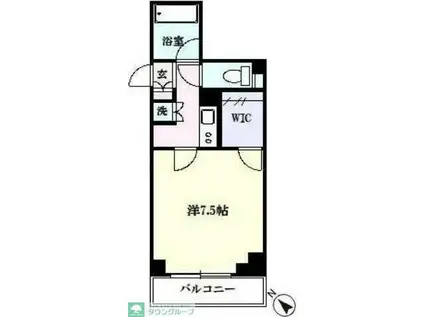 AXAS西高島平(1K/2階)の間取り写真