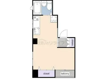 サブナード要町(ワンルーム/7階)の間取り写真