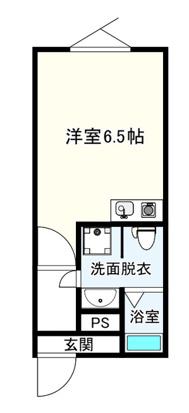 マキシヴ クロス 川崎大師(ワンルーム/4階)の間取り写真
