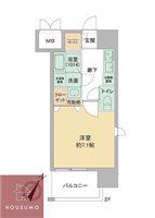 LIVE FLAT TSUKAMOTO(1K/3階)の間取り写真