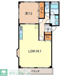 LAFAMILESAKAE 914632(1LDK/3階)の間取り写真