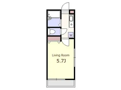 ココネ目白(1K/2階)の間取り写真