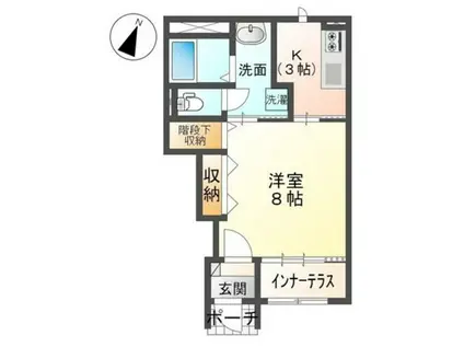 アン・ソン・ドュー(1K/1階)の間取り写真