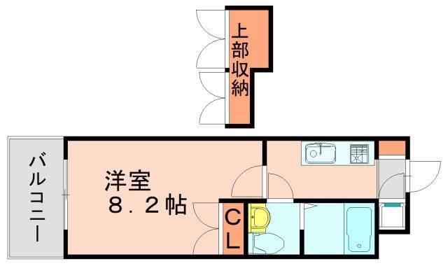NO.66 GUARANTEE21 HAKATA(1K/10階)の間取り写真