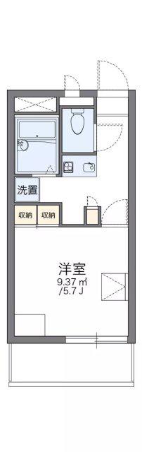 レオパレスSビルTANNA(1K/3階)の間取り写真