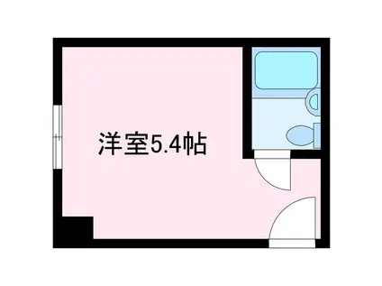 元町駅横ビル(ワンルーム/5階)の間取り写真