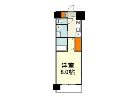 ZOOM東陽町(1K/11階)の間取り写真