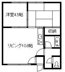 MTマンション(2LDK/2階)の間取り写真