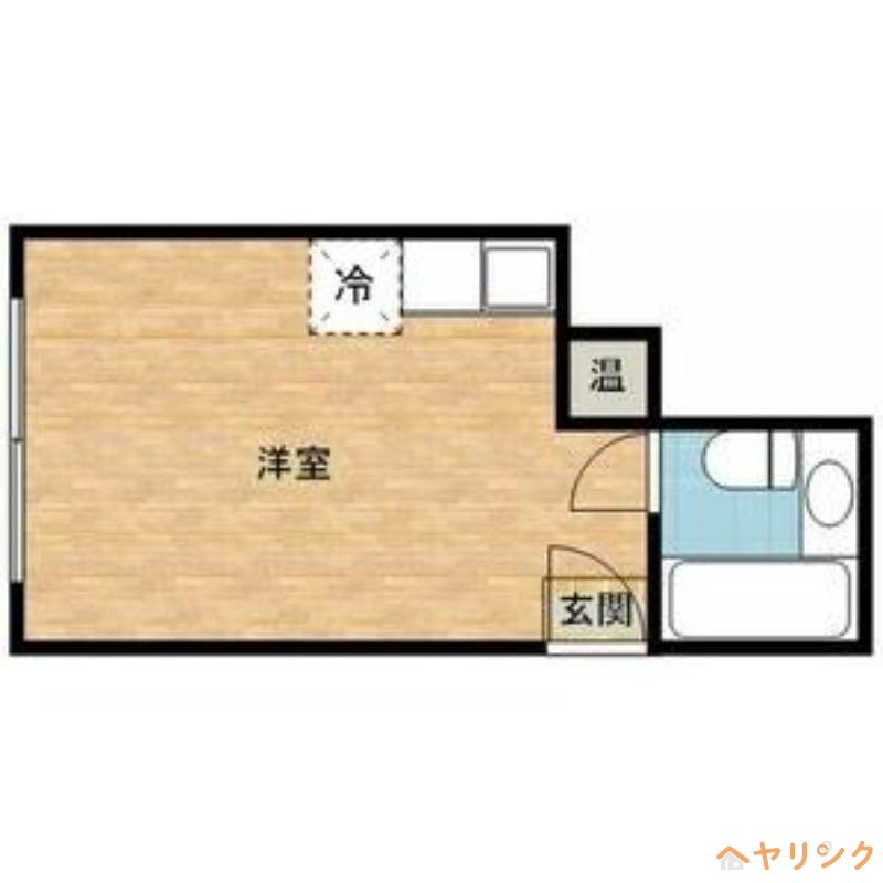 ライオンズ名古屋ビル(ワンルーム/2階)の間取り写真