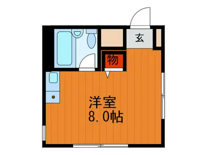 エム・コーポラス(ワンルーム/3階)の間取り写真