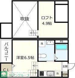 MSTOMORROW(ワンルーム/1階)の間取り写真